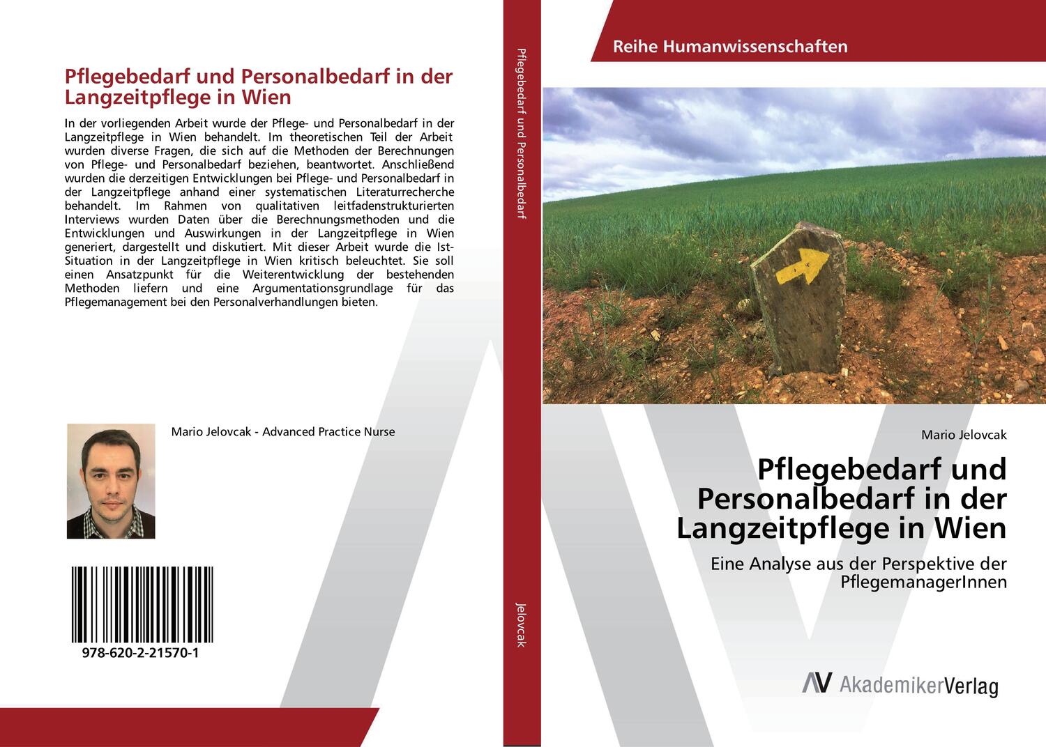 Cover: 9786202215701 | Pflegebedarf und Personalbedarf in der Langzeitpflege in Wien | Buch