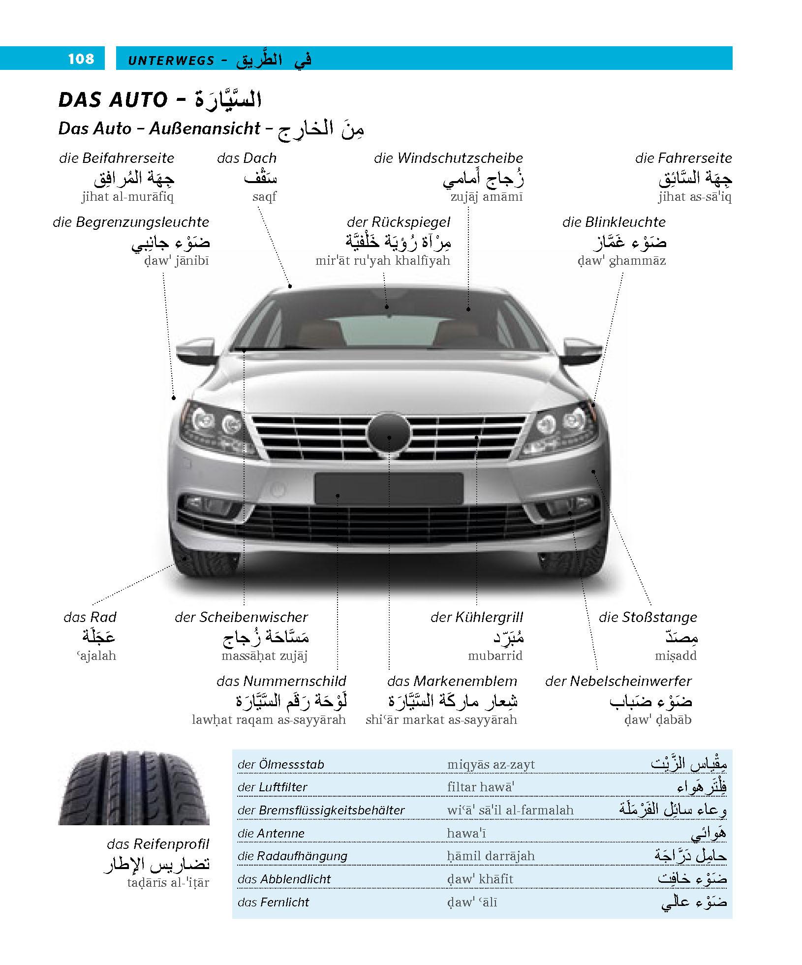 Bild: 9783125164154 | PONS Bildwörterbuch Arabisch | Taschenbuch | PONS Bildwörterbuch