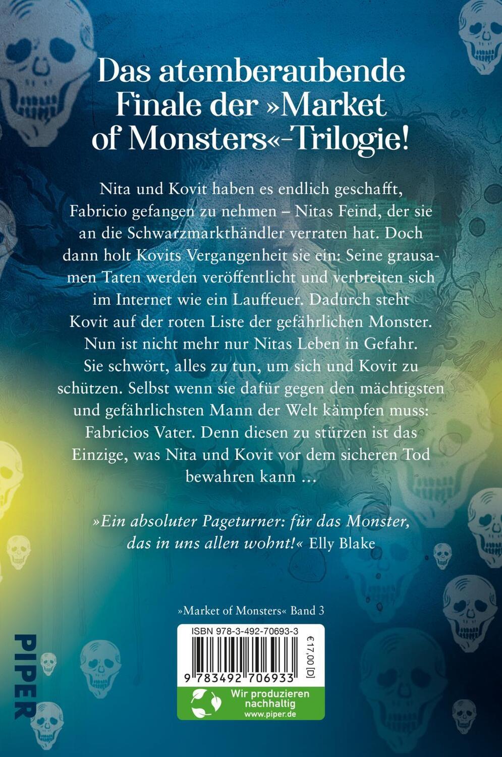 Rückseite: 9783492706933 | Market of Monsters | Rebecca Schaeffer | Taschenbuch | 416 S. | 2023