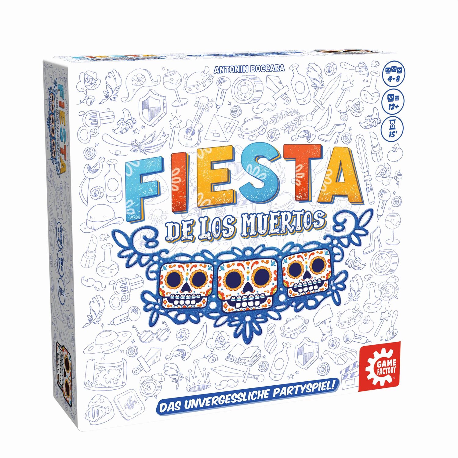 Cover: 7640142762799 | Game Factory - Fiesta de los Muertos | Game Factory | Spiel | 646279