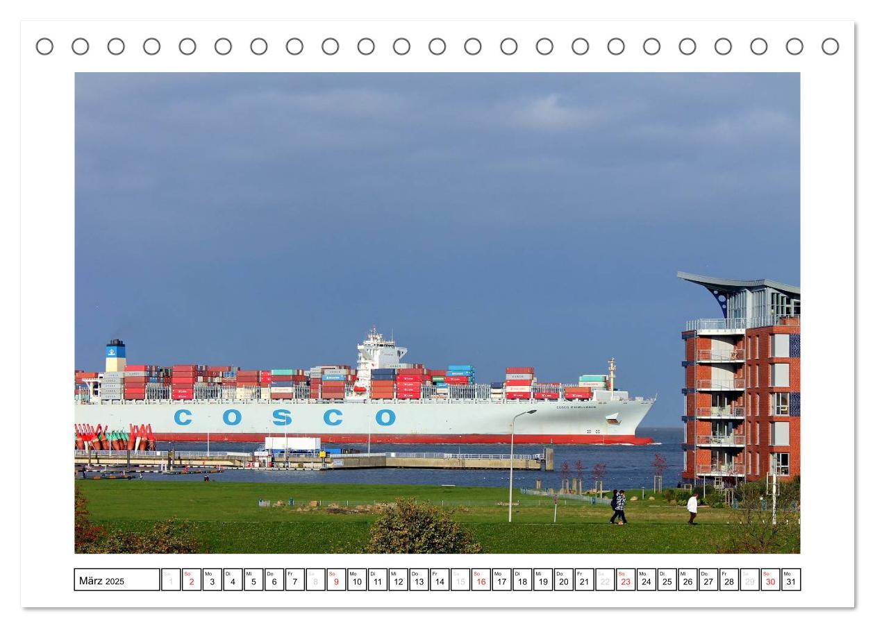 Bild: 9783435623662 | Nordseefeeling - Cuxhaven (Tischkalender 2025 DIN A5 quer),...