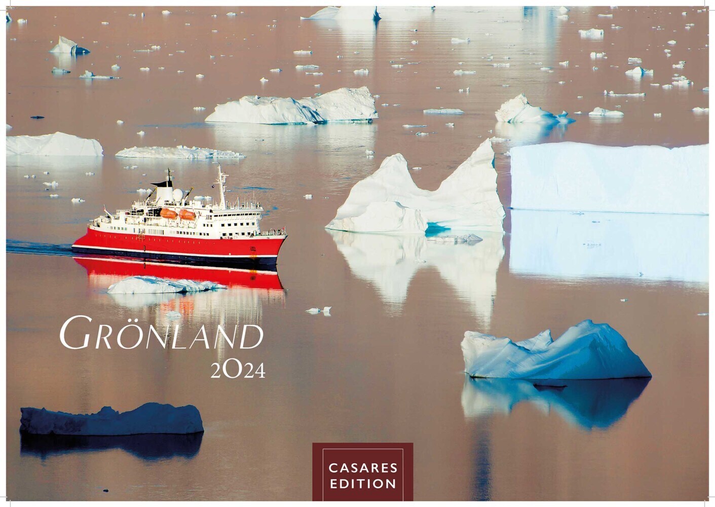Cover: 9789918620388 | Grönland 2024 S 24x35cm | Kalender | 14 S. | Deutsch | 2024