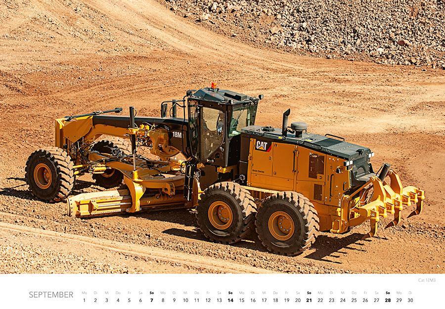 Bild: 9783966648073 | Baumaschinen Kalender 2025 | Thomas Wilk | Kalender | 14 S. | Deutsch