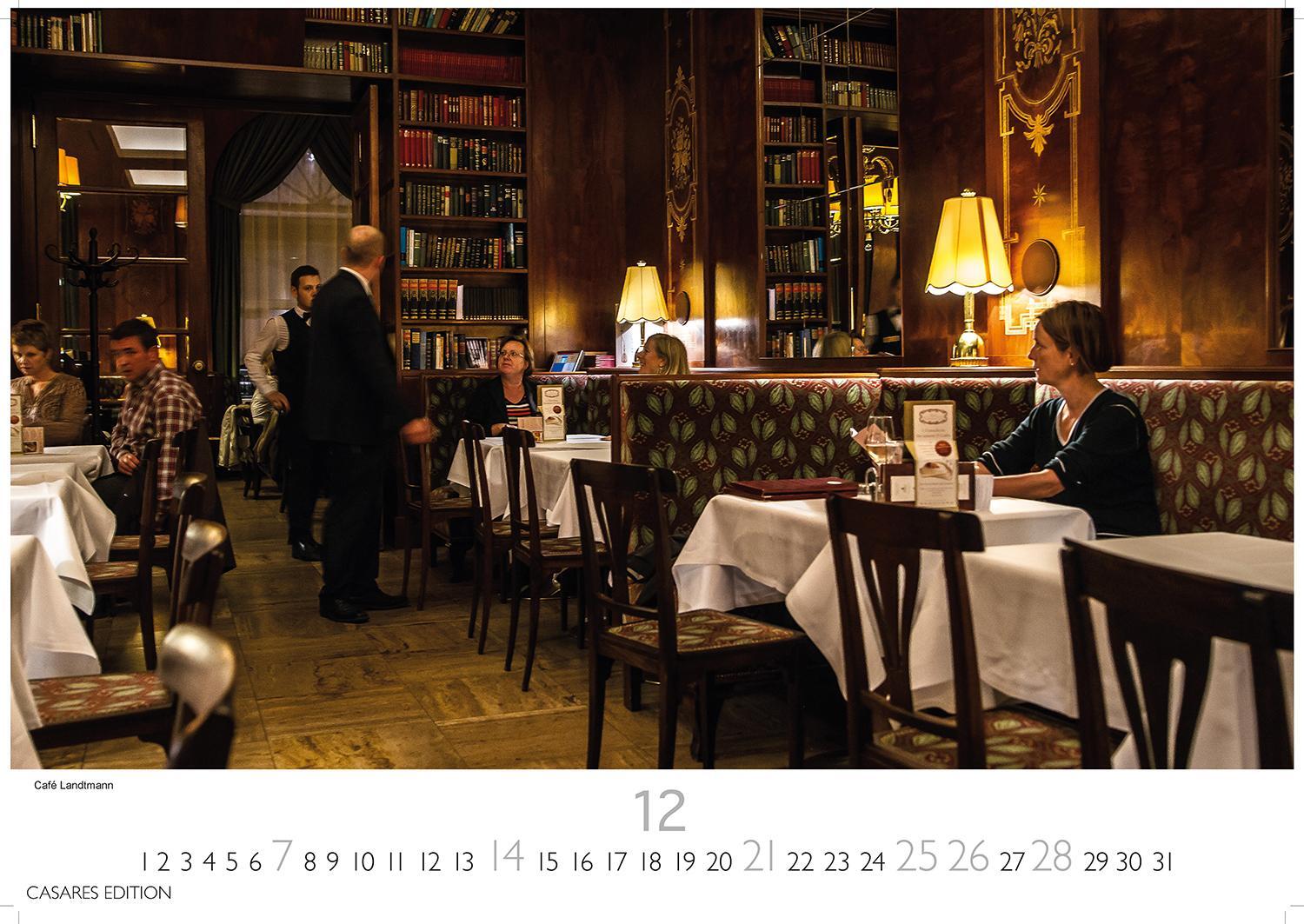 Bild: 9781835241462 | Wiener Caféhaus Kultur 2025 L 35x50cm | H. W. Schawe | Kalender | 2025