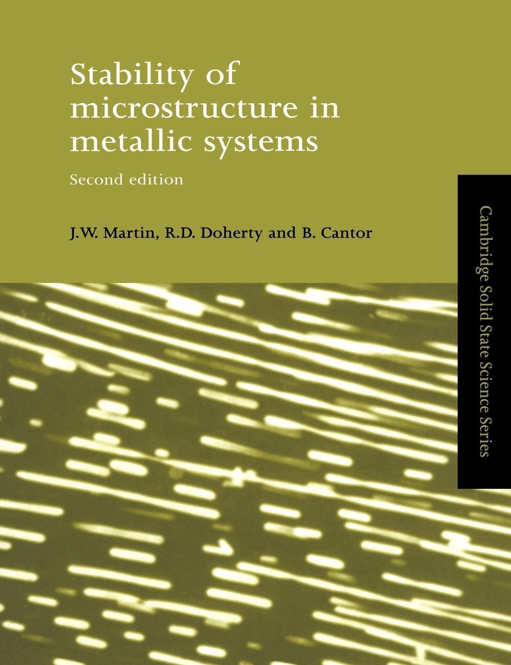 Cover: 9780521423168 | Stability of Microstructure in Metallic Systems | J. W. Martin (u. a.)