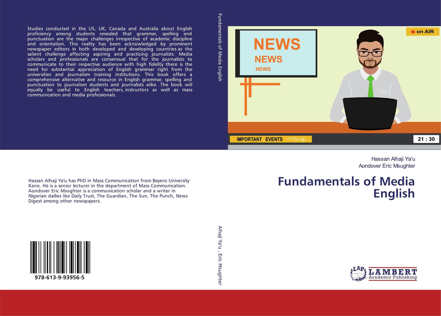Cover: 9786139939565 | Fundamentals of Media English | Hassan Alhaji Ya'u (u. a.) | Buch