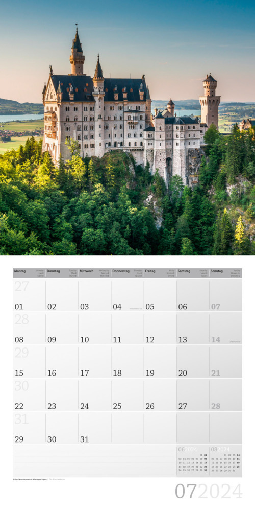 Bild: 9783838444093 | Deutschland Kalender 2024 - 30x30 | Ackermann Kunstverlag | Kalender