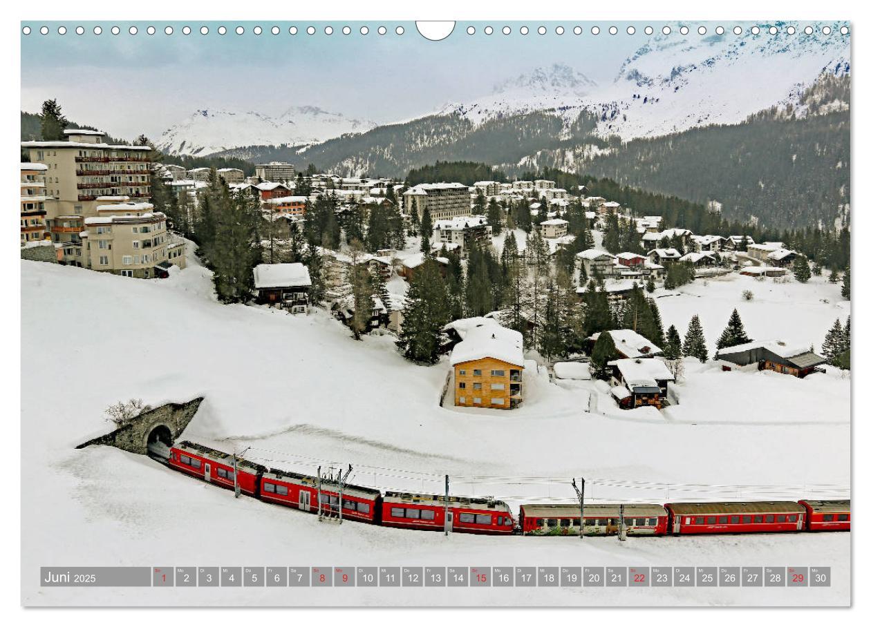 Bild: 9783435255955 | AROSA im Winter (Wandkalender 2025 DIN A3 quer), CALVENDO...