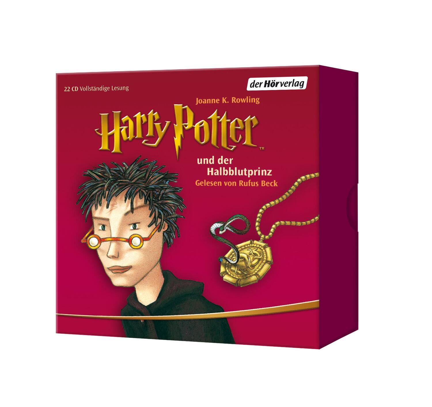 Bild: 9783867176590 | Harry Potter 6 und der Halbblutprinz | Gelesen von Rufus Beck | CD