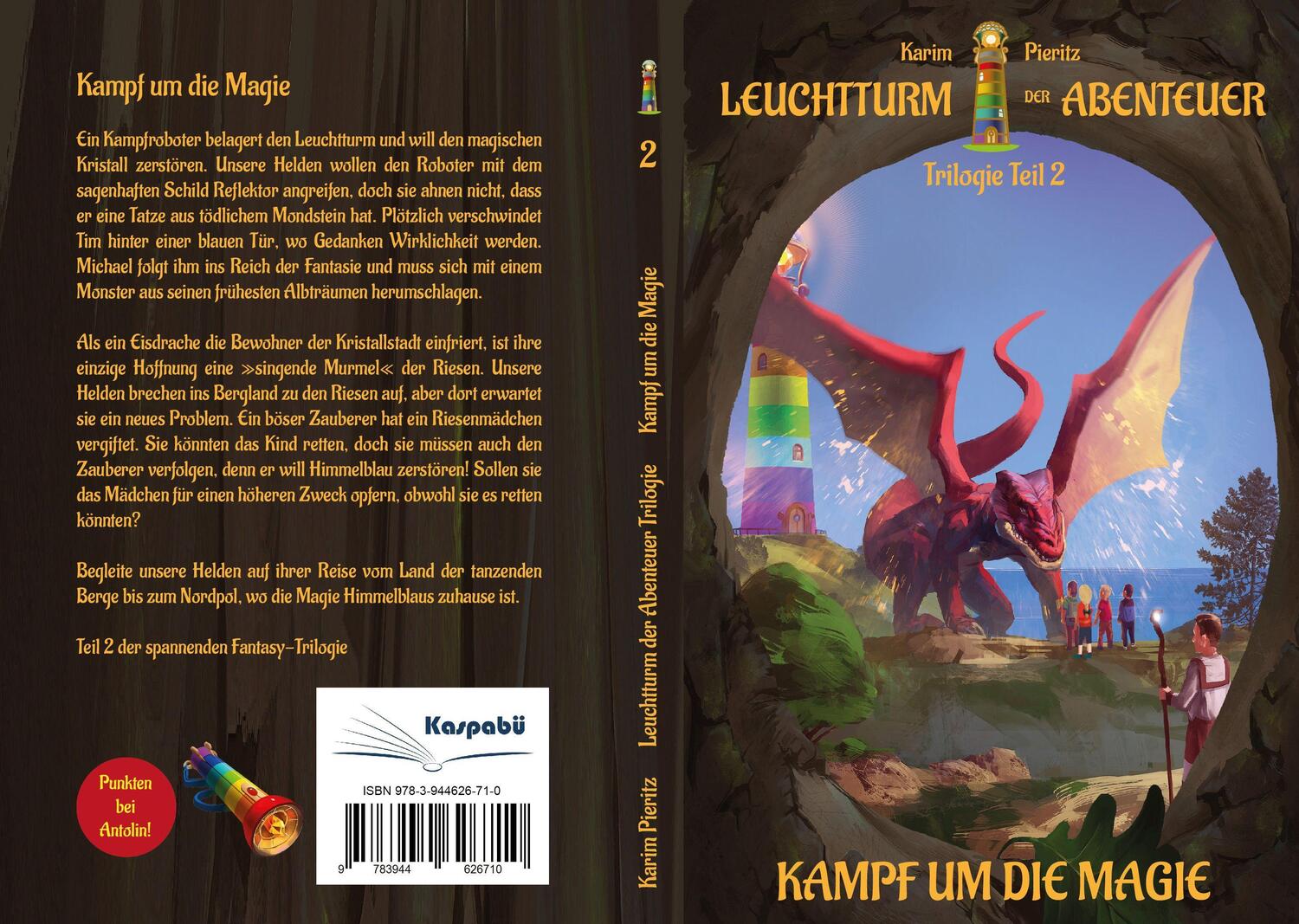 Bild: 9783944626710 | Leuchtturm der Abenteuer Trilogie 2 Kampf um die Magie - Kinderbuch...