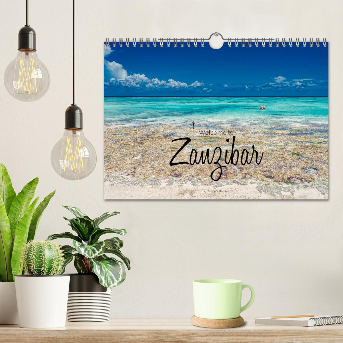 Bild: 9781325945412 | Welcome to Zanzibar (Wall Calendar 2025 DIN A4 landscape), CALVENDO...