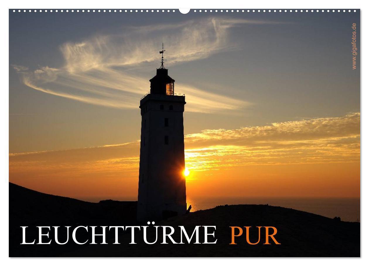 Cover: 9783383457203 | Leuchttürme PUR (Wandkalender 2024 DIN A2 quer), CALVENDO...