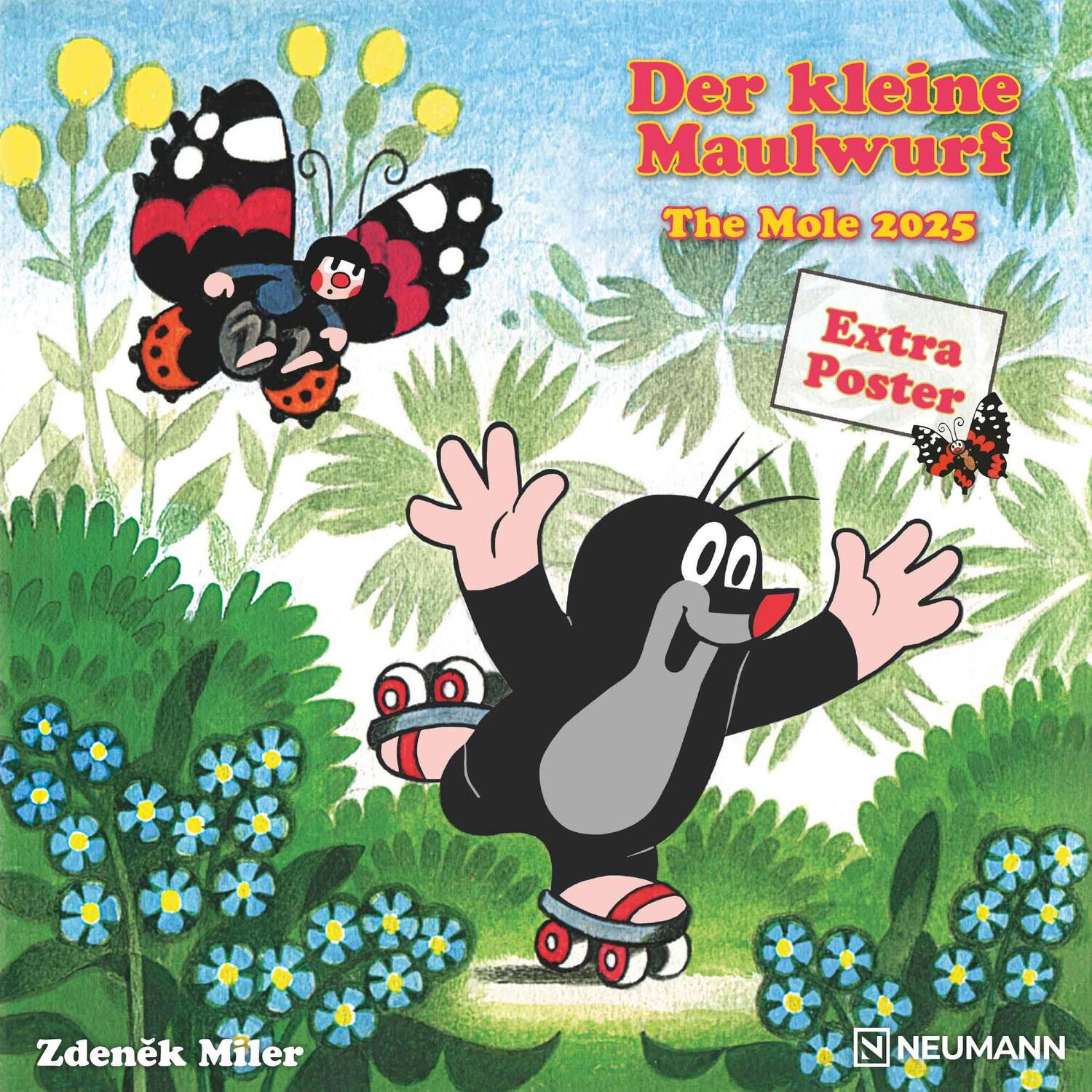 Cover: 4002725987976 | Der kleine Maulwurf 2025 - Wand-Kalender - Broschüren-Kalender -...