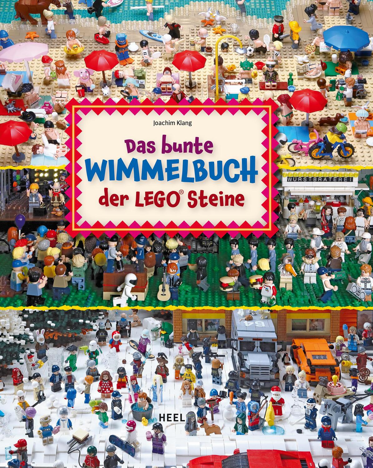 Cover: 9783966641814 | Das bunte Wimmelbuch der LEGO®Steine | Joachim Klang | Buch | Deutsch
