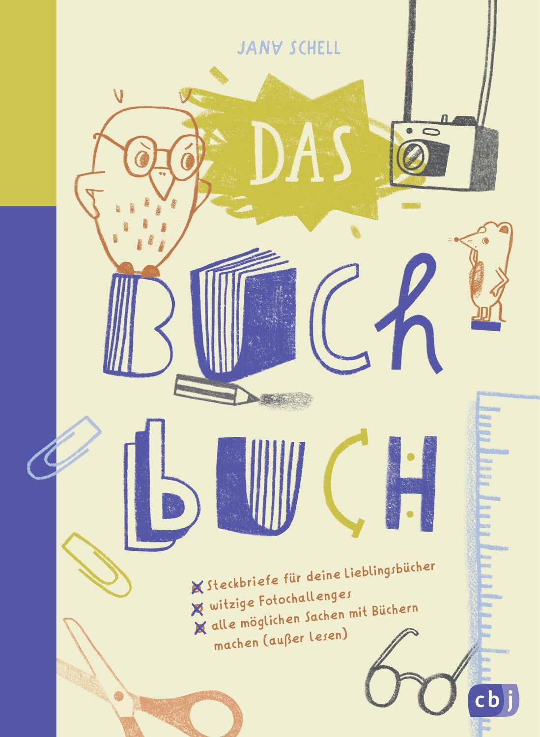 Cover: 9783570179963 | Das Buch-Buch - Steckbriefe für deine Lieblingsbücher - witzige...