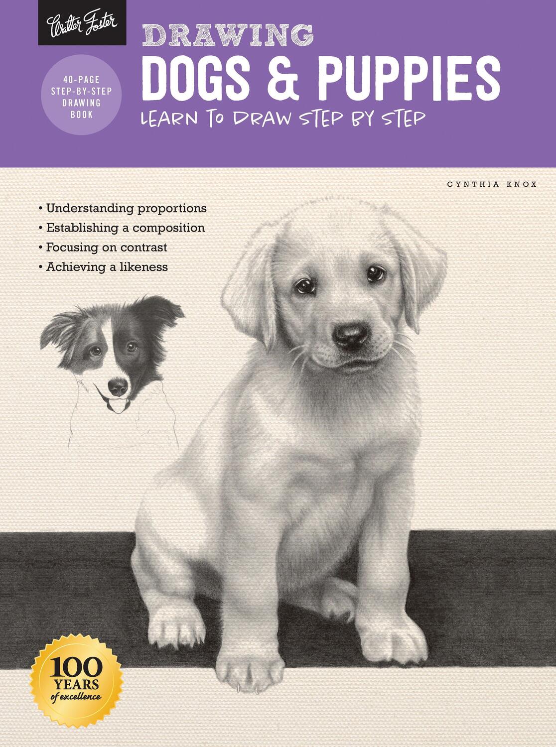 Cover: 9781633227996 | Drawing: Dogs & Puppies | Learn to draw step by step | Cynthia Knox