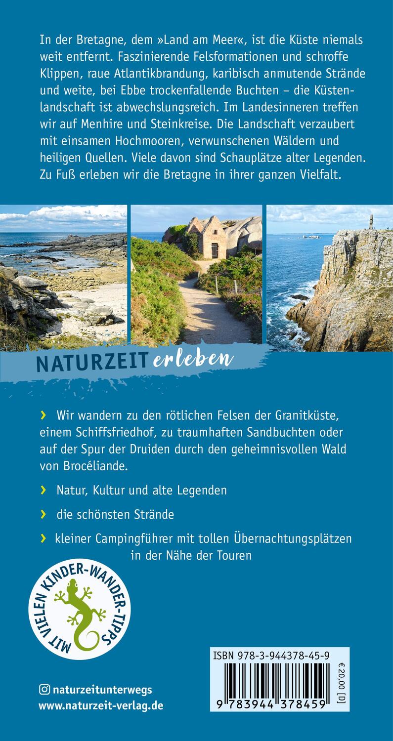 Rückseite: 9783944378459 | Naturzeit erleben: Bretagne | Regina Stockmann | Taschenbuch | 288 S.