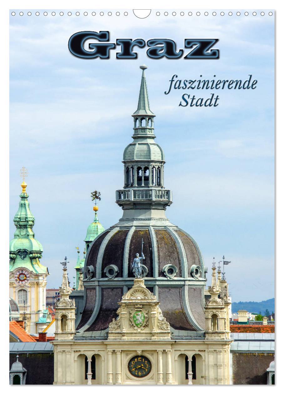 Cover: 9783383040238 | Graz - faszinierende Stadt (Wandkalender 2024 DIN A3 hoch),...