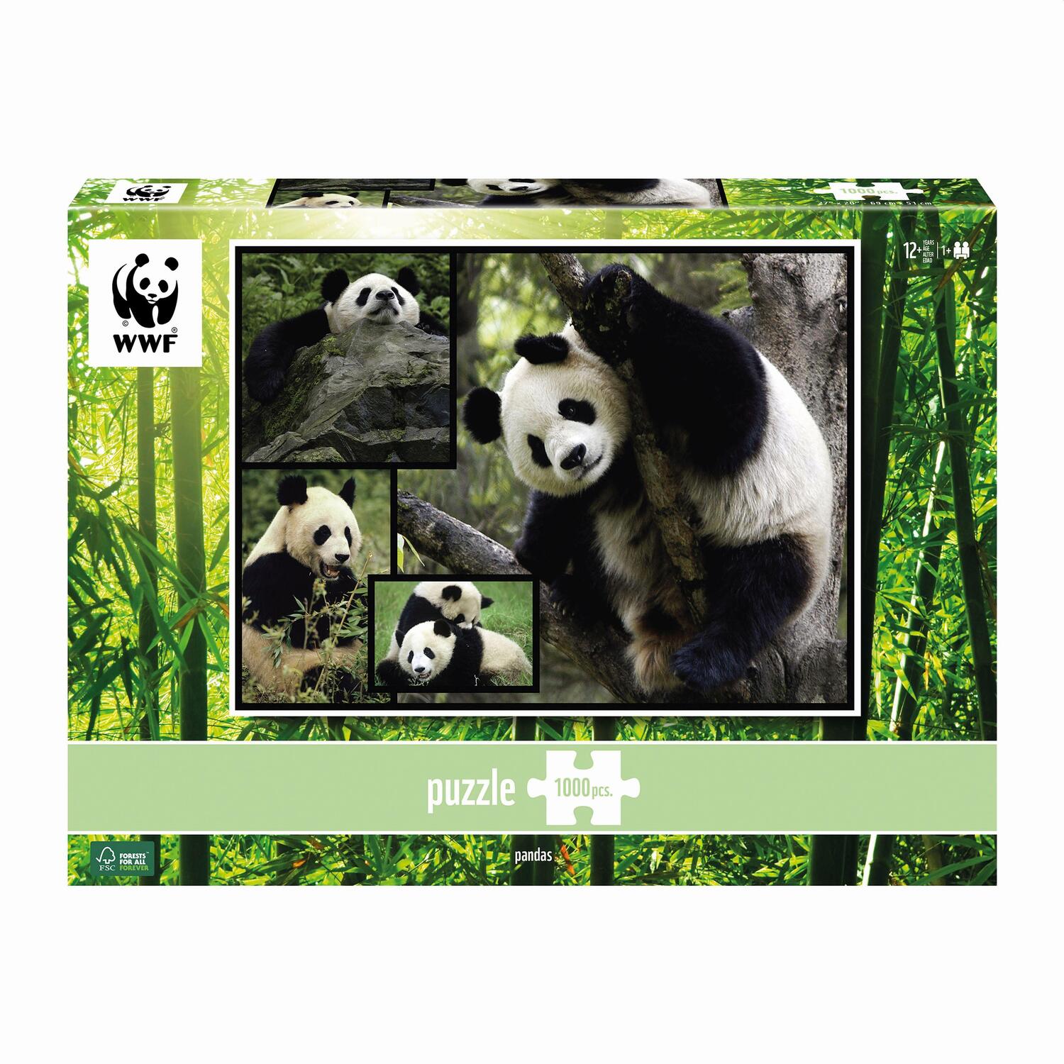 Cover: 4897049300620 | AMBASSADOR - Pandas 1000 Teile | Ambassador | Spiel | Deutsch | 2022