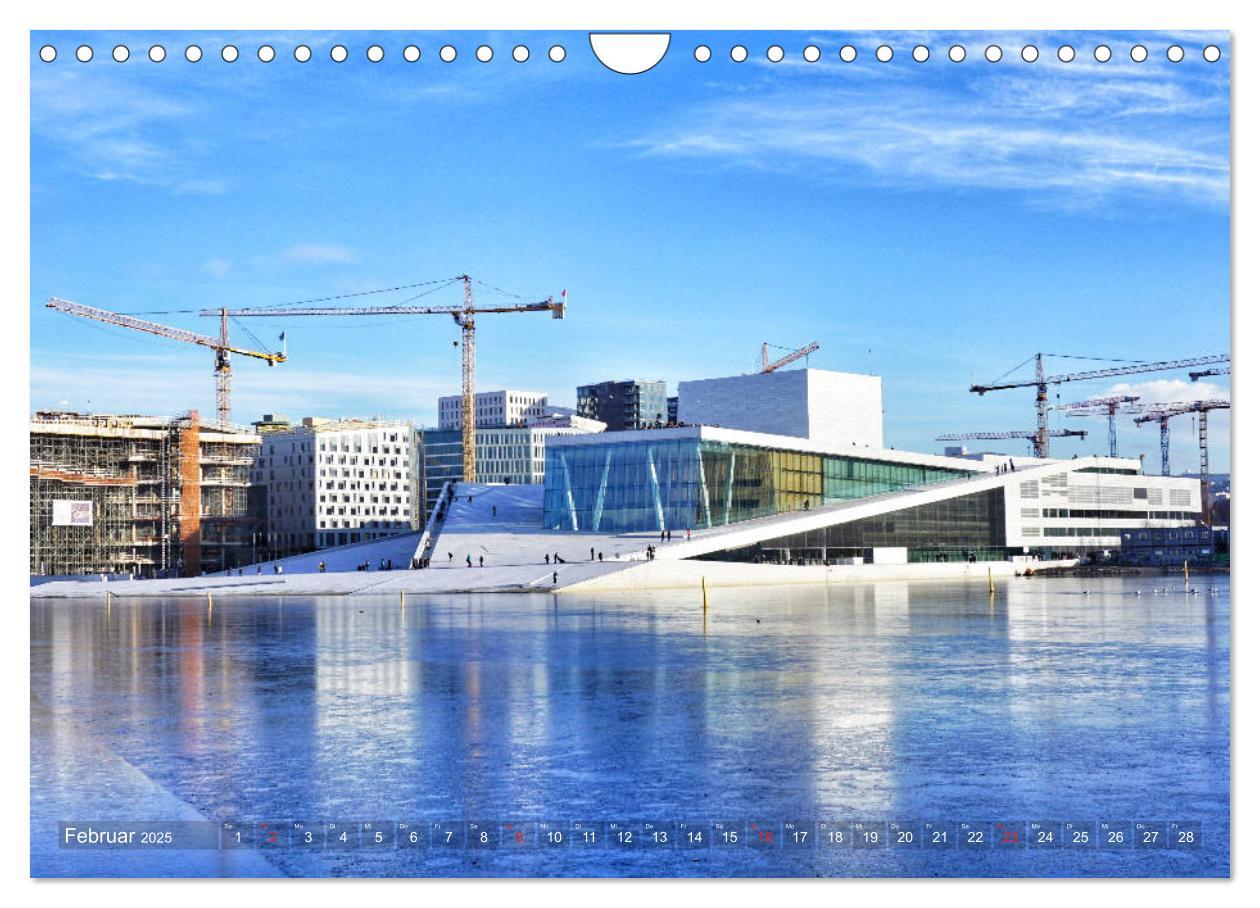 Bild: 9783435277827 | Oslo - Norwegen (Wandkalender 2025 DIN A4 quer), CALVENDO...