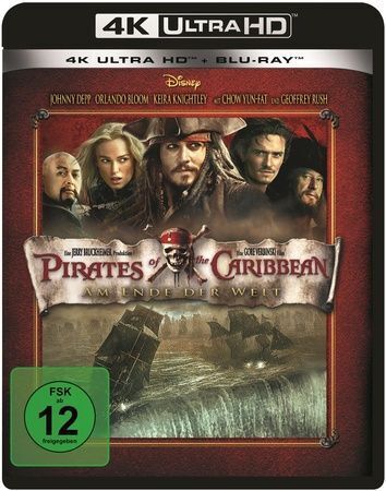 Cover: 8717418608125 | Pirates of the Caribbean - Am Ende der Welt 4K, 1 UHD-Blu-ray + 1...