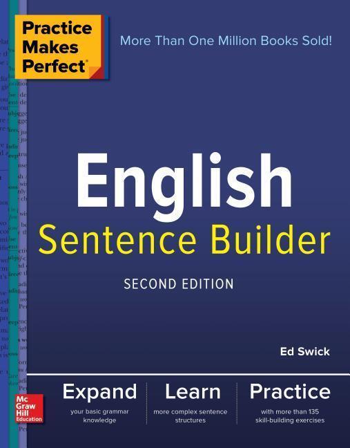 Cover: 9781260019230 | Practice Makes Perfect English Sentence Builder, Second Edition | Buch