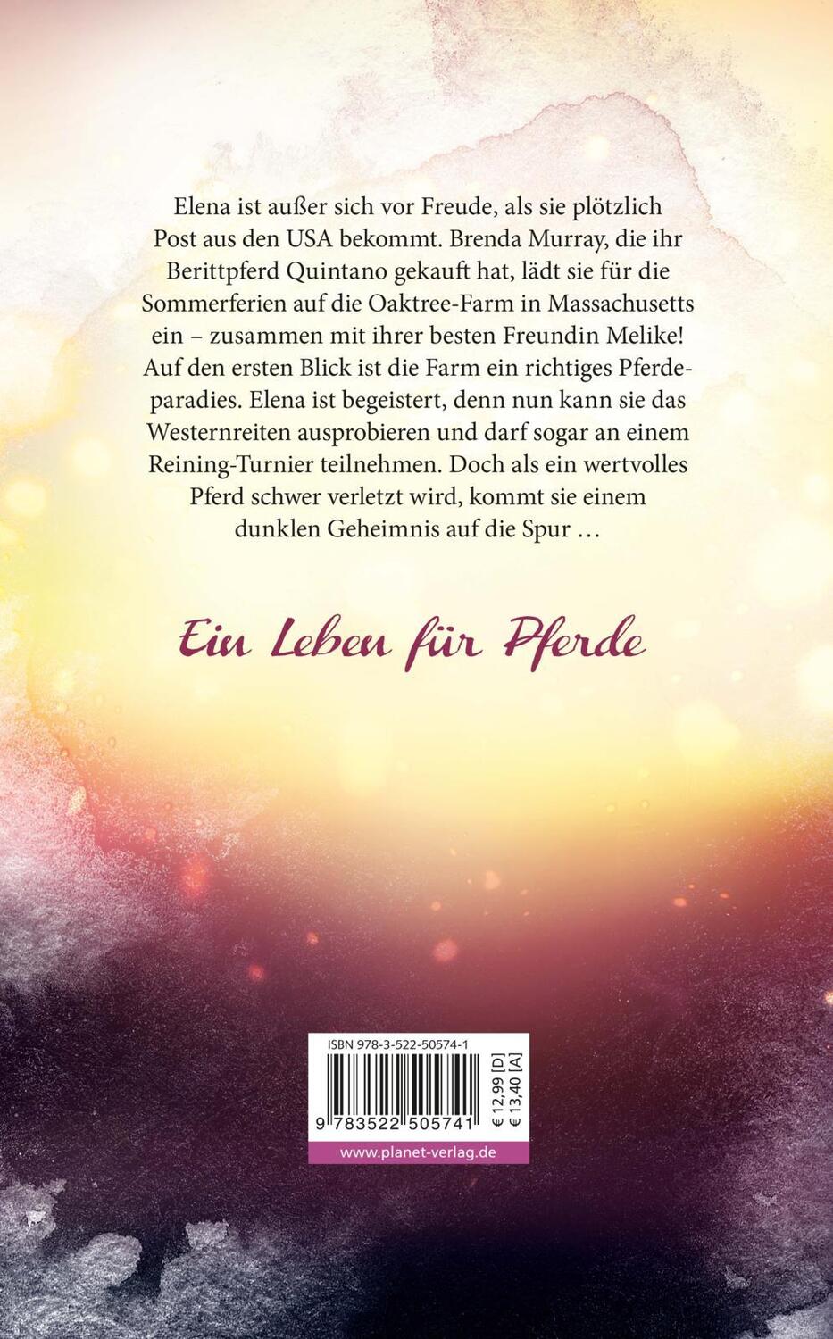 Rückseite: 9783522505741 | Elena - Ein Leben für Pferde 4: Das Geheimnis der Oaktree-Farm | Buch