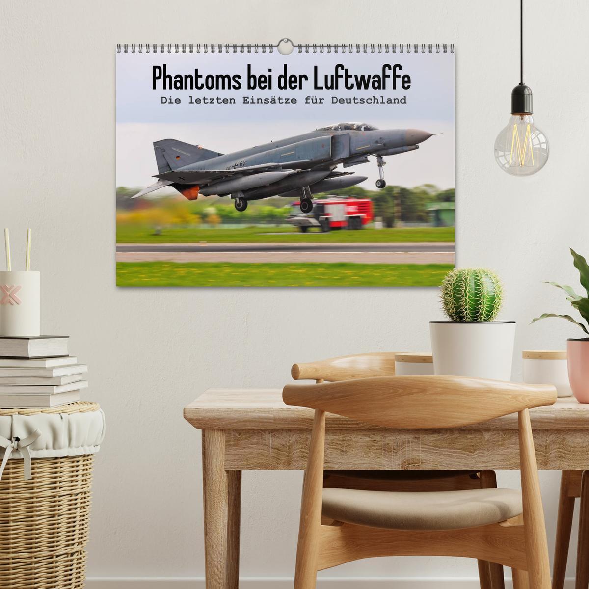 Bild: 9783435714179 | Phantoms bei der Luftwaffe (Wandkalender 2025 DIN A3 quer),...