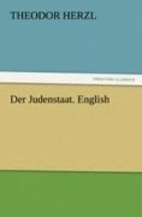 Cover: 9783847218661 | Der Judenstaat. English | Theodor Herzl | Taschenbuch | Paperback
