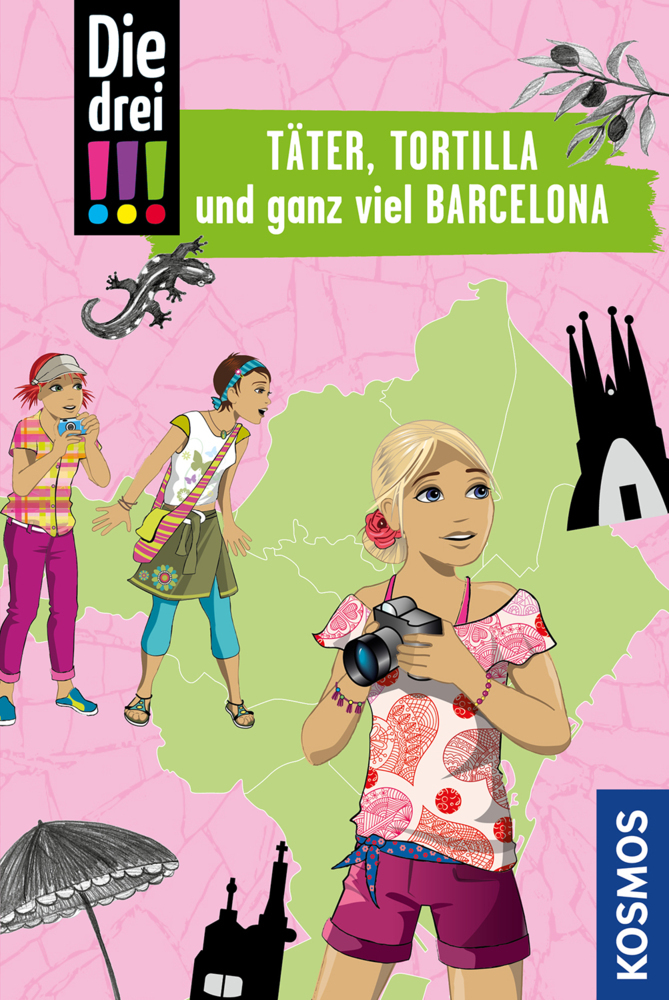 Cover: 9783440165294 | Die drei !!!, Täter, Tortilla und ganz viel Barcelona | Heger | Buch