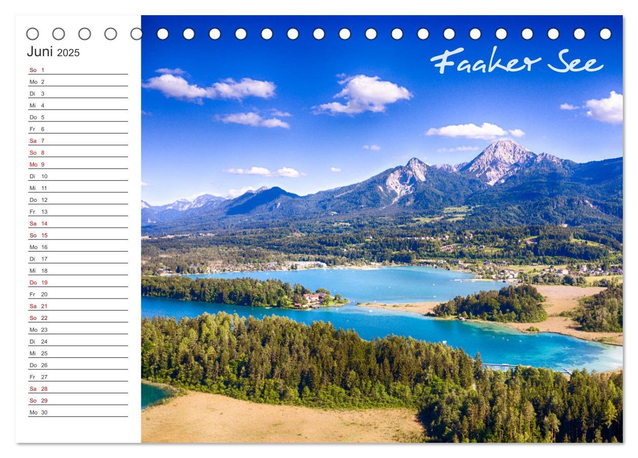 Bild: 9783435019656 | Wunderschönes Kärnten. Landschaft und Seen. (Tischkalender 2025 DIN...