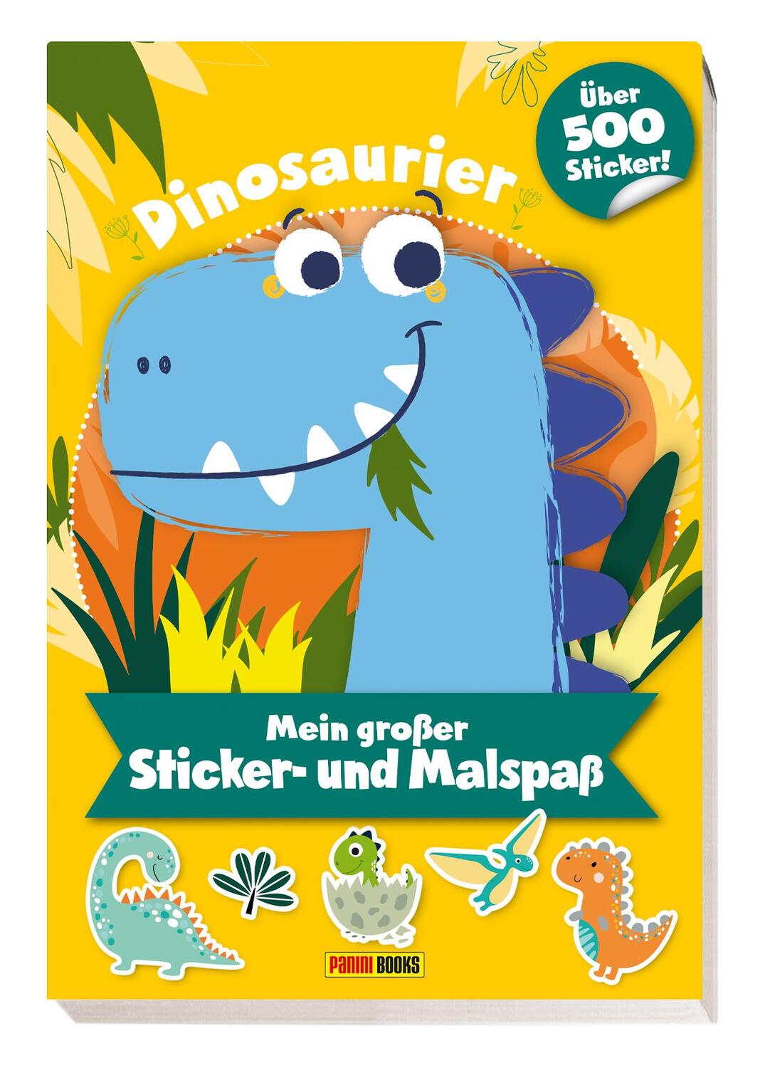 Cover: 9783833241246 | Dinosaurier: Mein großer Sticker- und Malspaß | über 500 Sticker!