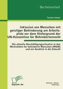 Cover: 9783863413798 | Inklusion von Menschen mit geistiger Behinderung am Arbeitsplatz...