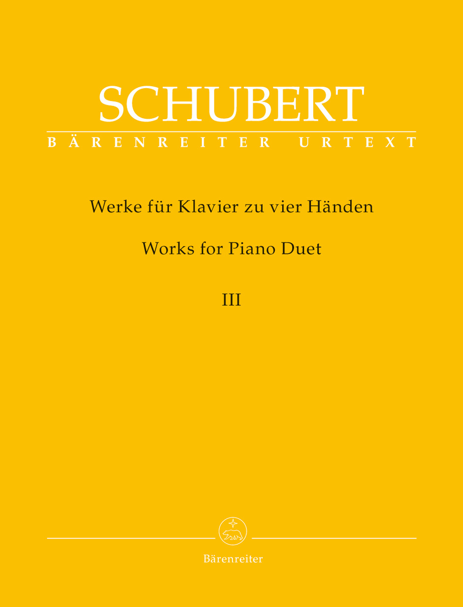 Cover: 9790006539871 | Works For Piano Duet, Volume 3 | Franz Schubert | Buch | 2013