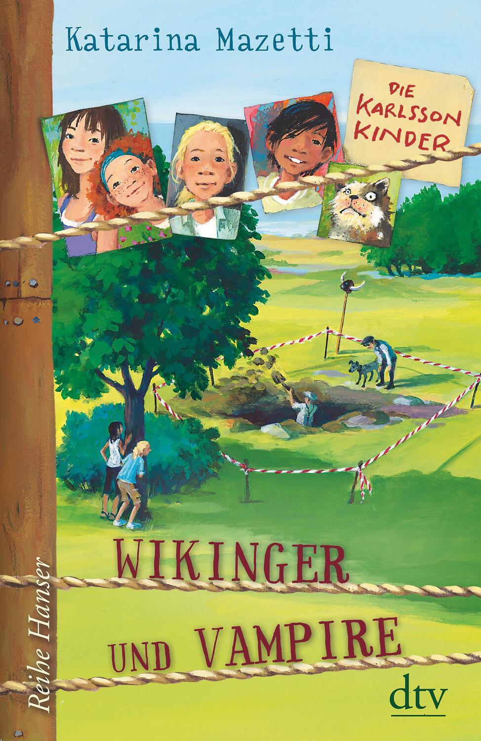 Cover: 9783423640107 | Die Karlsson-Kinder Wikinger und Vampire | Katarina Mazetti | Buch