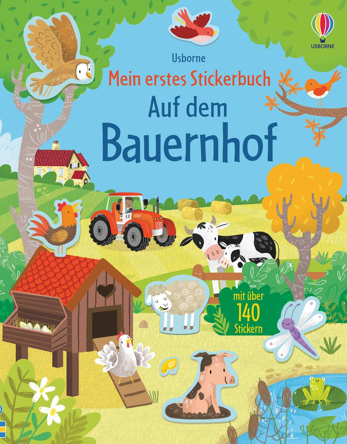 Cover: 9781789415407 | Mein erstes Stickerbuch: Auf dem Bauernhof | Kristie Pickersgill
