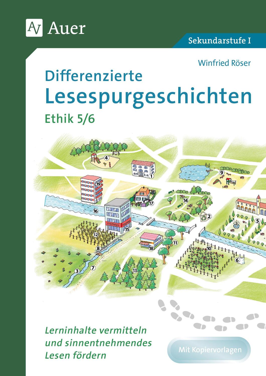 Cover: 9783403085126 | Differenzierte Lesespurgeschichten Ethik 5-6 | Winfried Röser | 2022