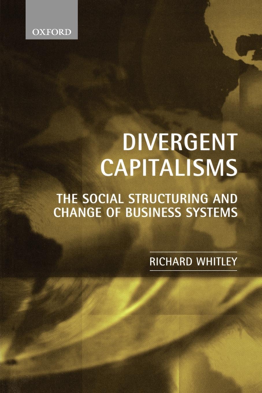Cover: 9780199240425 | Divergent Capitalisms | Richard Whitley | Taschenbuch | Paperback