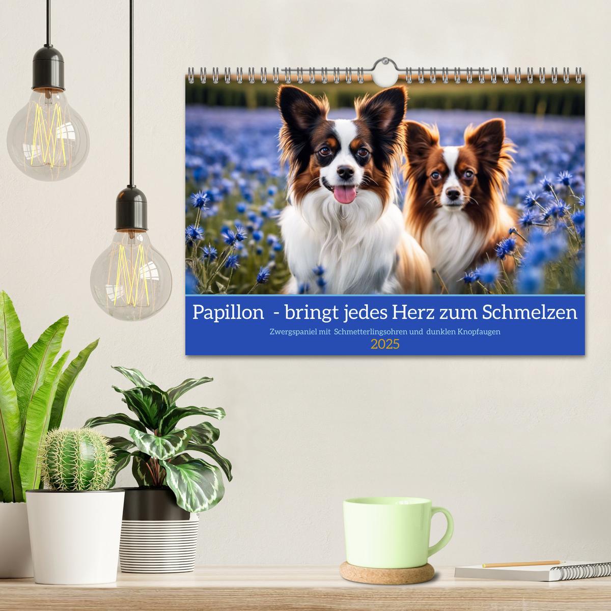 Bild: 9783457124581 | Papillon - bringt jedes Herz zum Schmelzen (Wandkalender 2025 DIN...