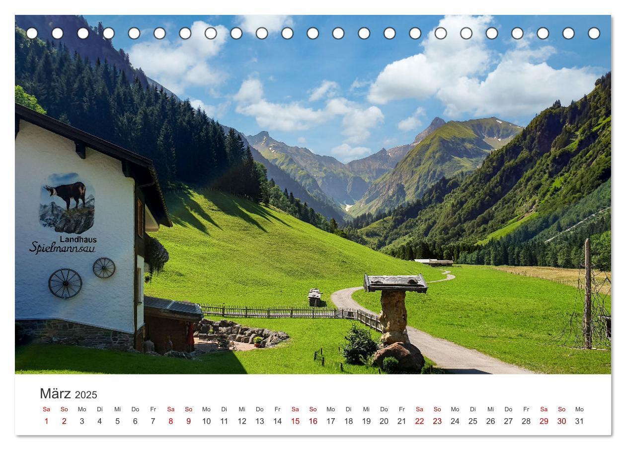 Bild: 9783435017089 | Oberstdorf - Bergparadies in den Alpen (Tischkalender 2025 DIN A5...