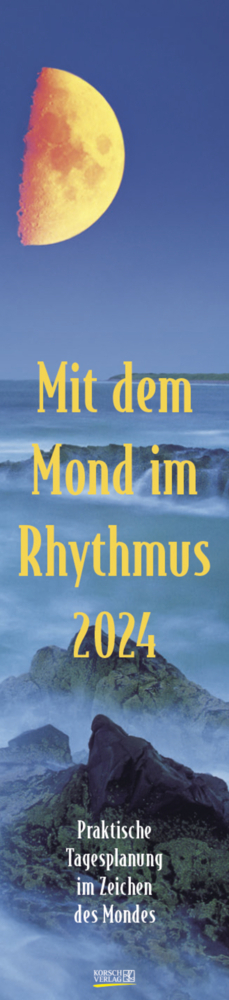Cover: 9783731869078 | Mond-Langplaner Mit dem Mond im Rhythmus 2024 | Korsch Verlag | 13 S.