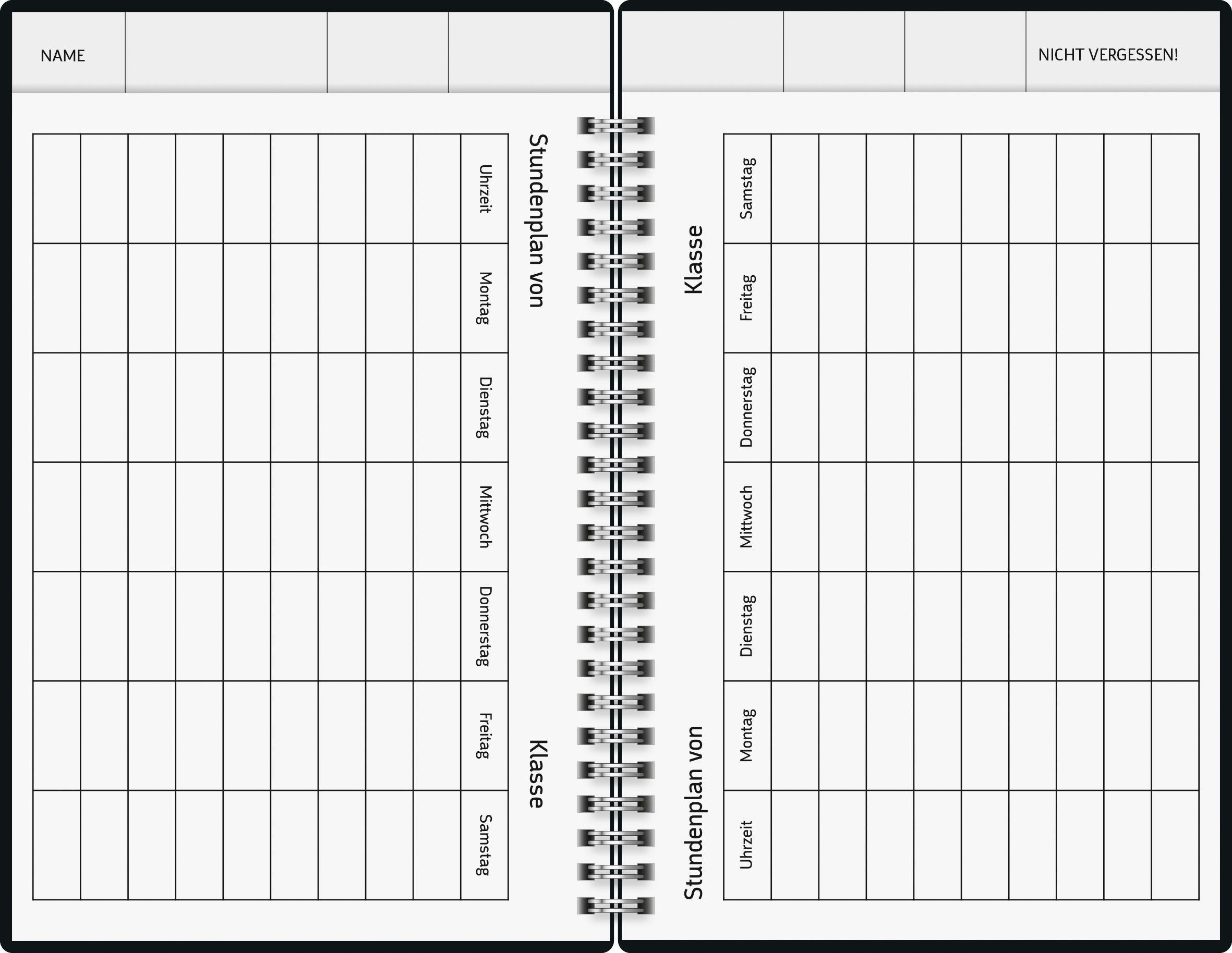 Bild: 4061947126334 | Brunnen 1070290015 Buchkalender Familienplaner (2025) "Confetti" 2...