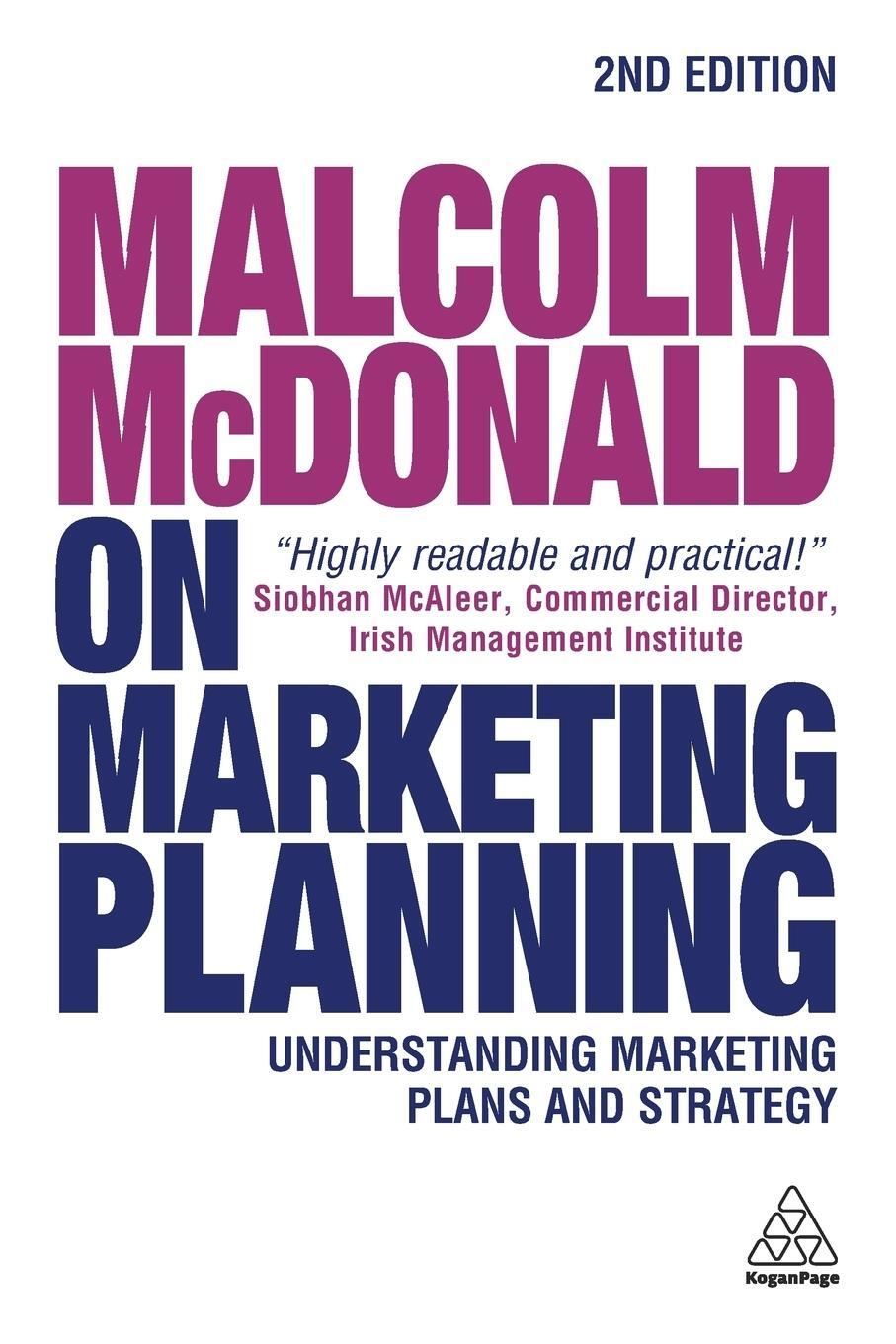 Cover: 9780749478216 | Malcolm McDonald on Marketing Planning | Malcolm McDonald | Buch