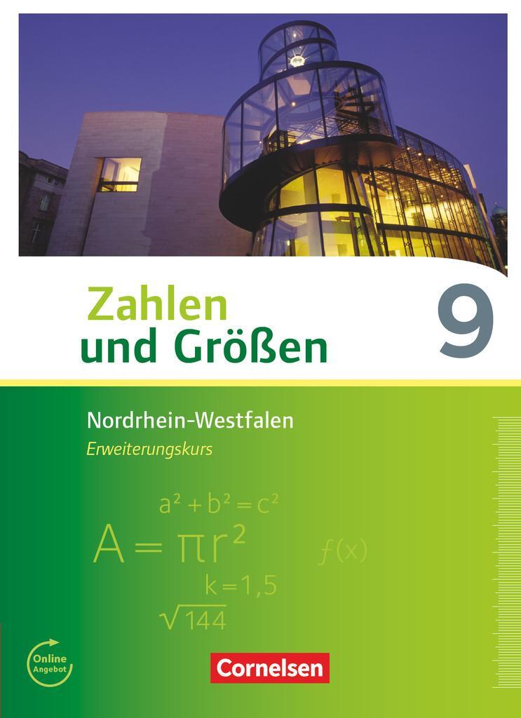 Cover: 9783060410088 | Zahlen und Größen 9. Schuljahr - Nordrhein-Westfalen Kernlehrpläne...