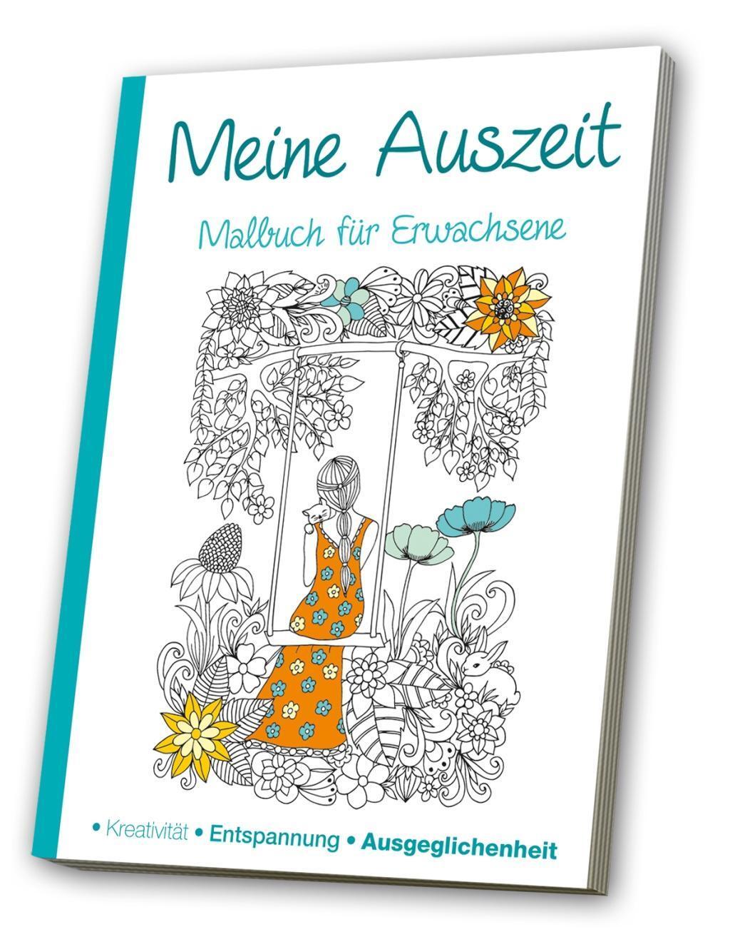 Cover: 4019393983056 | Malbuch für Erwachsene - Meine Auszeit | Broschüre | Deutsch | 2017