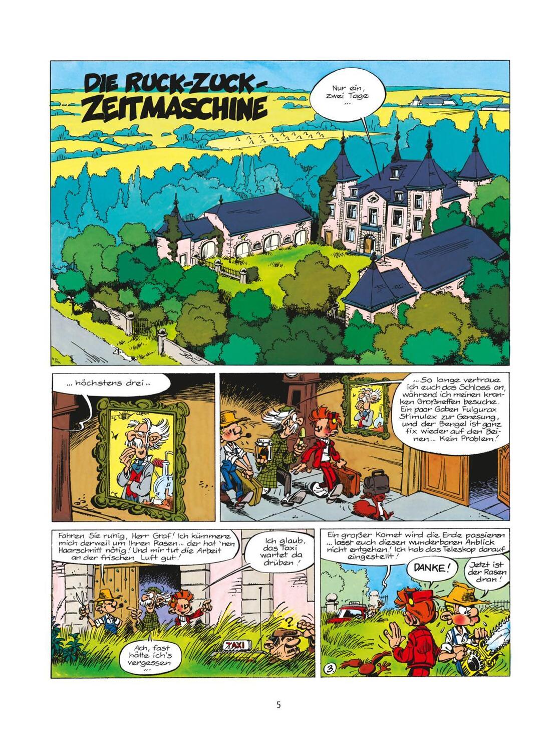 Bild: 9783551772343 | Spirou &amp; Fantasio 34: Die Ruck-Zuck-Zeitmaschine | (Neuedition) | Buch