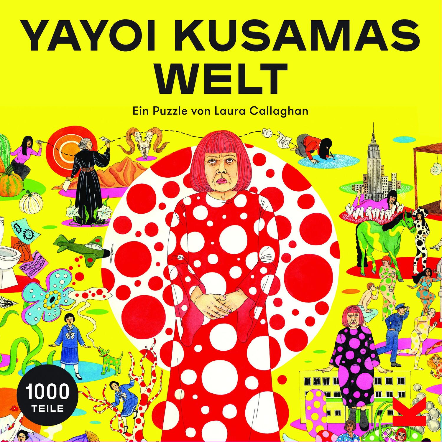 Cover: 9783962442118 | Yayoi Kusamas Welt | Ein Puzzle | Hettie Judah | Stück | Deutsch