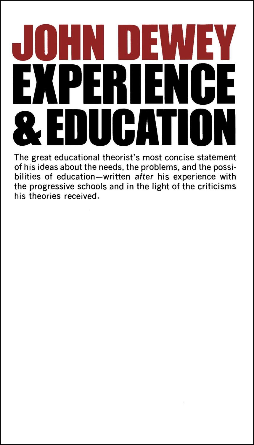 Cover: 9780684838281 | Experience And Education | John Dewey | Taschenbuch | Englisch | 2008