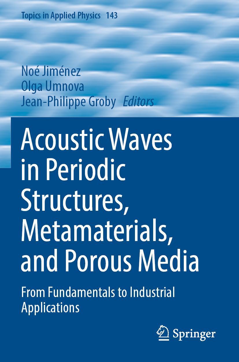 Cover: 9783030843021 | Acoustic Waves in Periodic Structures, Metamaterials, and Porous Media