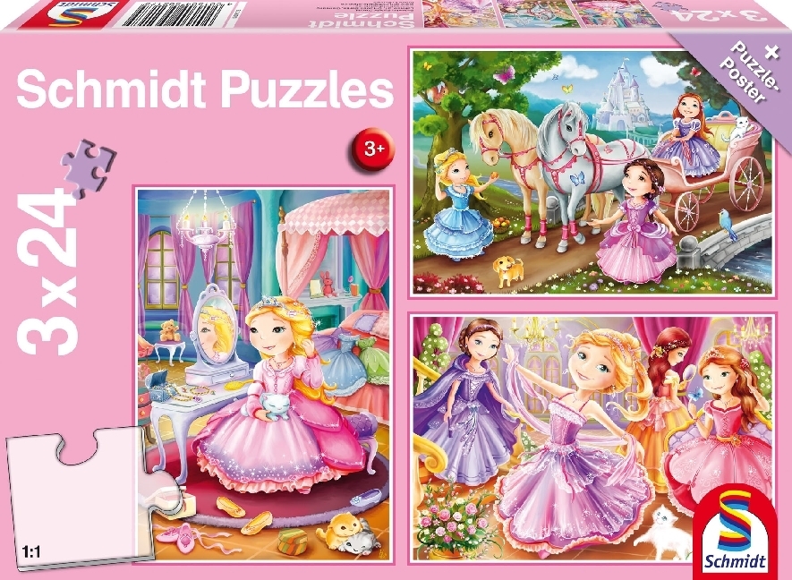 Cover: 4001504562175 | Märchenhafte Prinzessin (Kinderpuzzle) | Spiel | In Spielebox | 2017